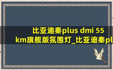 比亚迪秦plus dmi 55km旗舰版氛围灯_比亚迪秦plus dmi 55km旗舰版